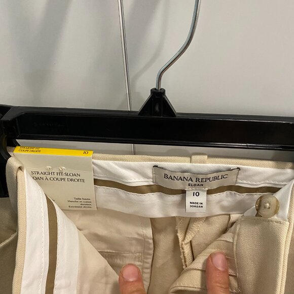✴️🏷️2/$40•BNWT Banana Republic Straight Fit Stretch Sloan Pants - Picture 7 of 8